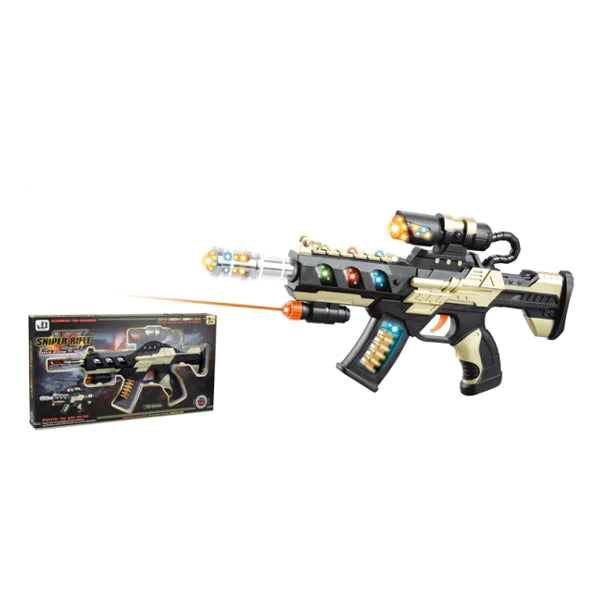 Buy Kids Sniper Rifle Toy Gun with Light & Sound Online in Pakistan ...