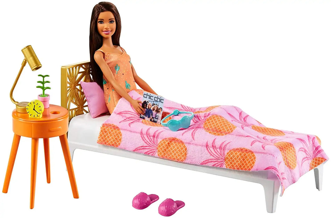 Barbie Doll with Bedroom Playset