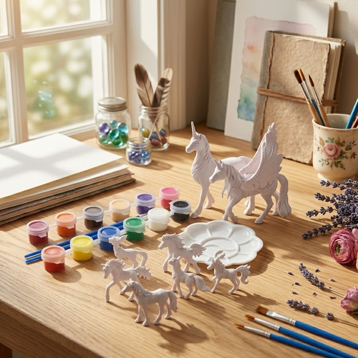 Unicorn Theme Dreamy DIY Painting Set