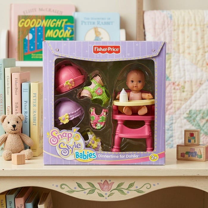 Fisher Price Snap N Style Dinner For Dhalia K6696