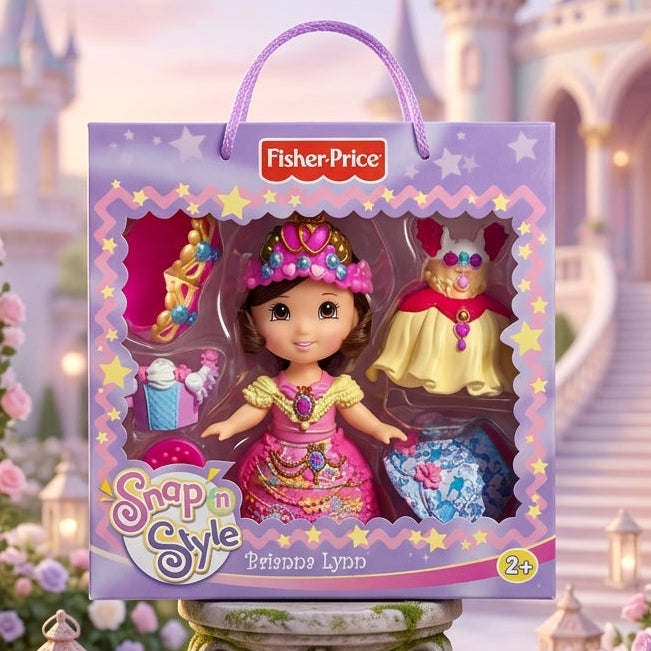 Fisher Price Snap & Style Erika Doll J7497/J4502/J9504