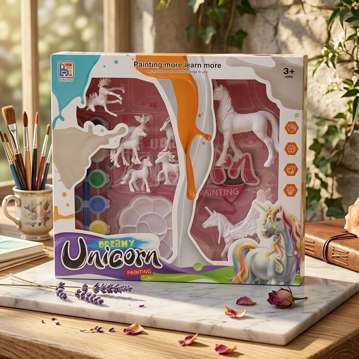 Unicorn Theme Dreamy DIY Painting Set