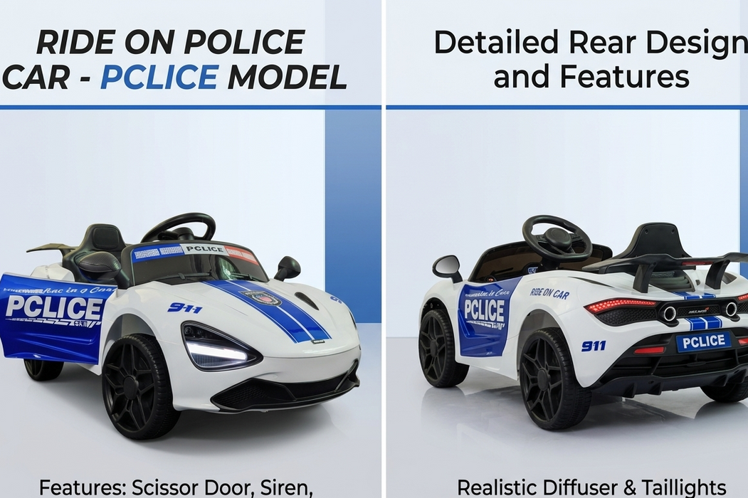 Police Mclaren Ride on Car