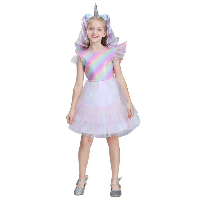 Shimmering Unicorn Costume for Girl