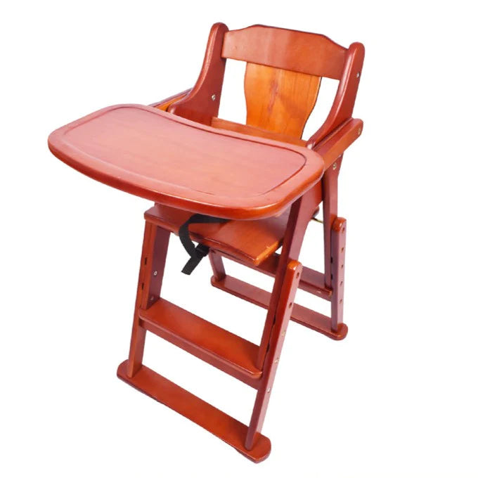 Baby Foldable Wooden Feeding Chair