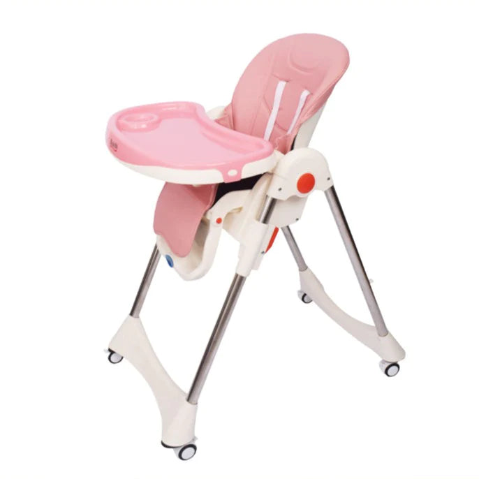 Adjustable High Chair with Booster Seat