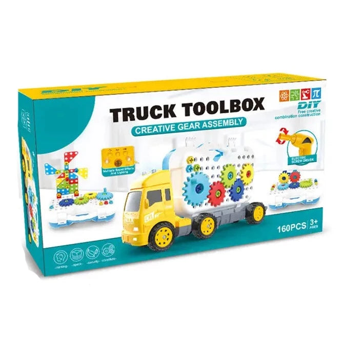 Truck Theme Tool Box Toy