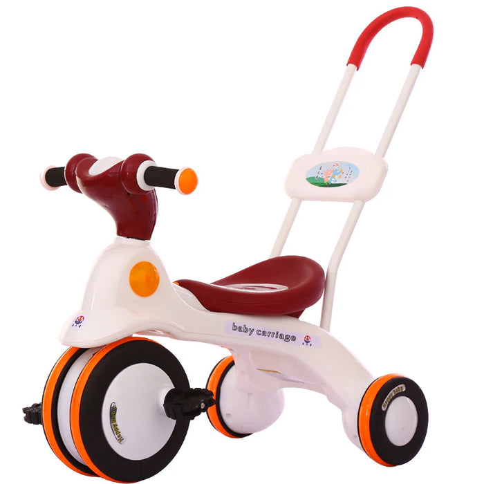 Musical Tricycle with Push Handle