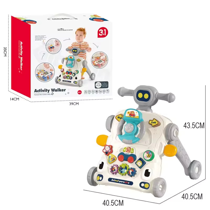 3-in-1 Baby Activity Walker Trainer
