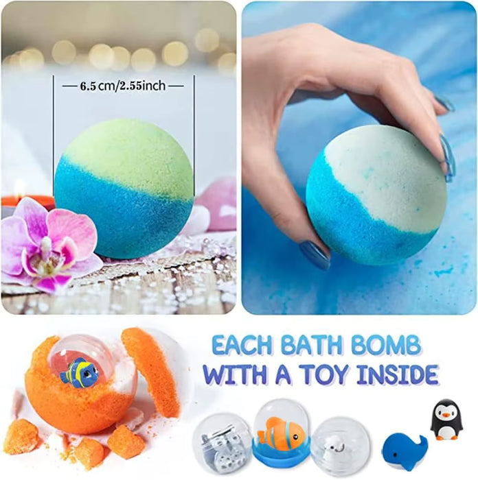 Hidden Surprise Bath Bombs For Kids