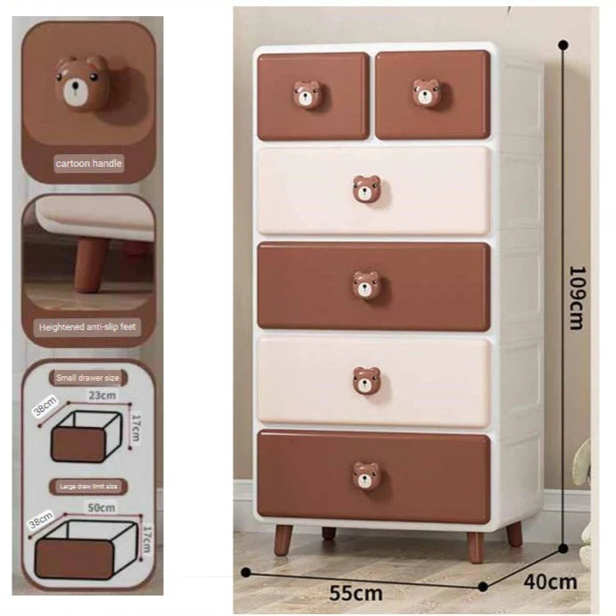 Bear Design 5 Layer Home Box