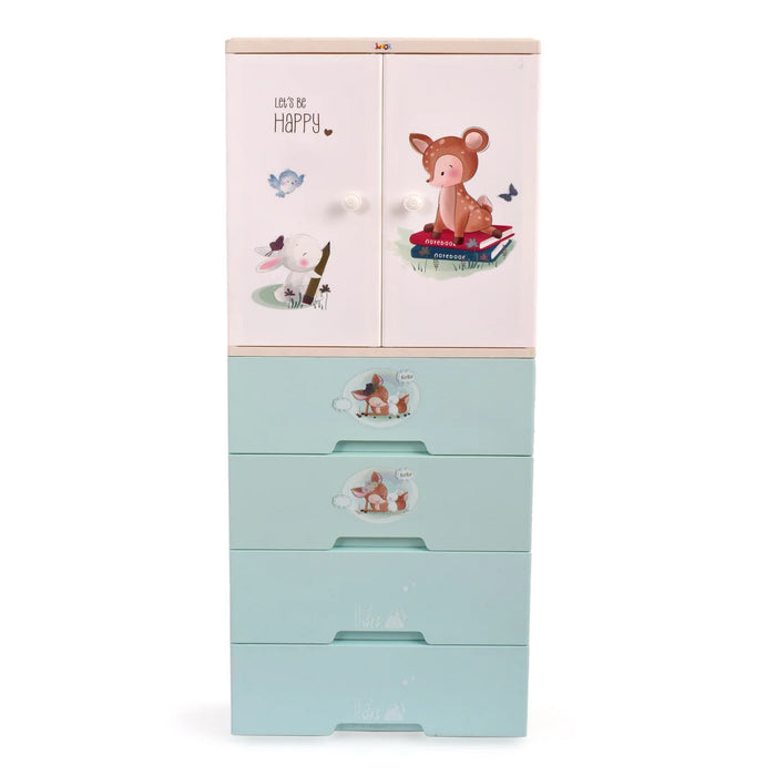 Baby Deer & Rabbit Design Home Box