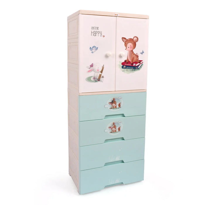Baby Deer & Rabbit Design Home Box