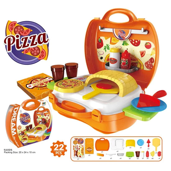 Yummy Pizza Kitchen Set