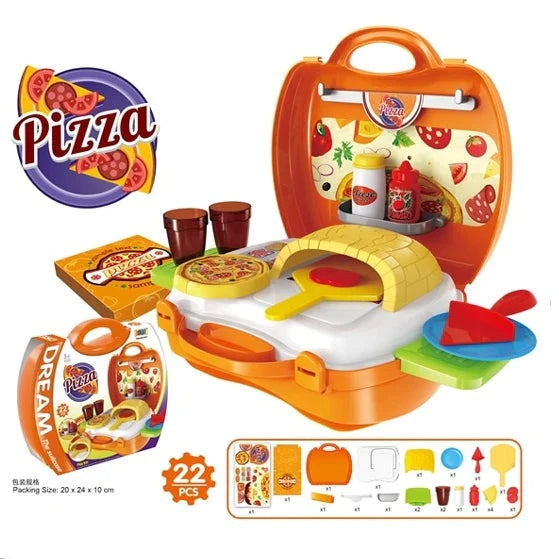 Delicious Pizza Portable Suitcase