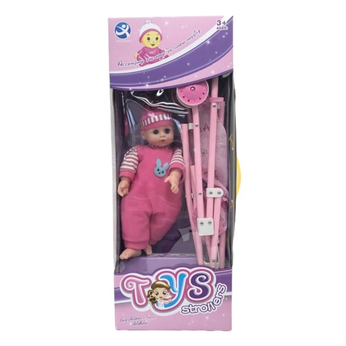 Sweet Princess Doll with Stroller
