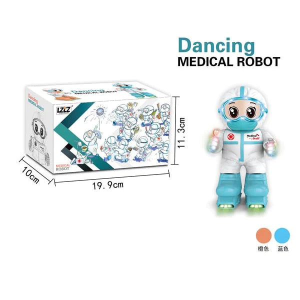 Electronic Dancing Medical Robot with Light & Sound