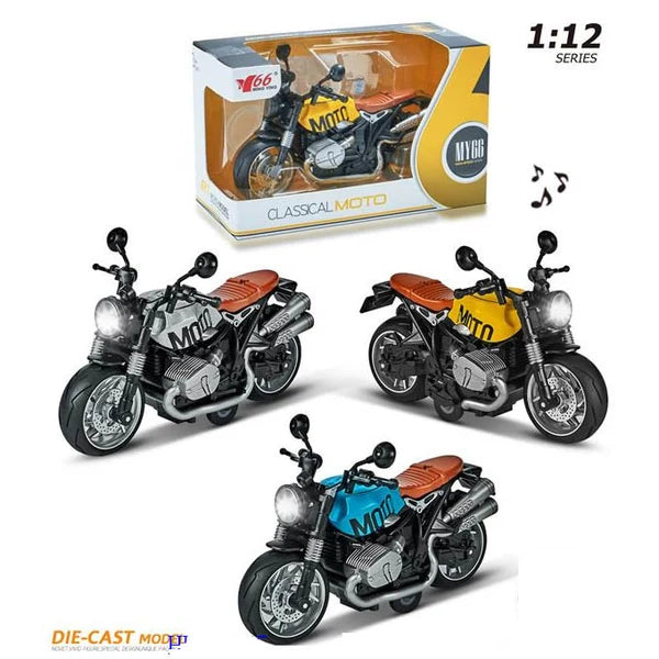Diecast Alloy Model Motor Bike