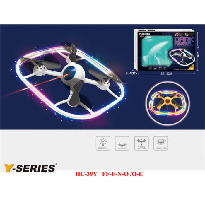 RC Four Axis Dark  Angel Laser Quad Copter