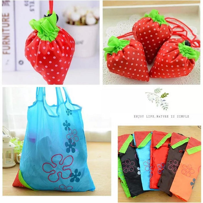 Portable Strawberry Folding Bag 3 Pack