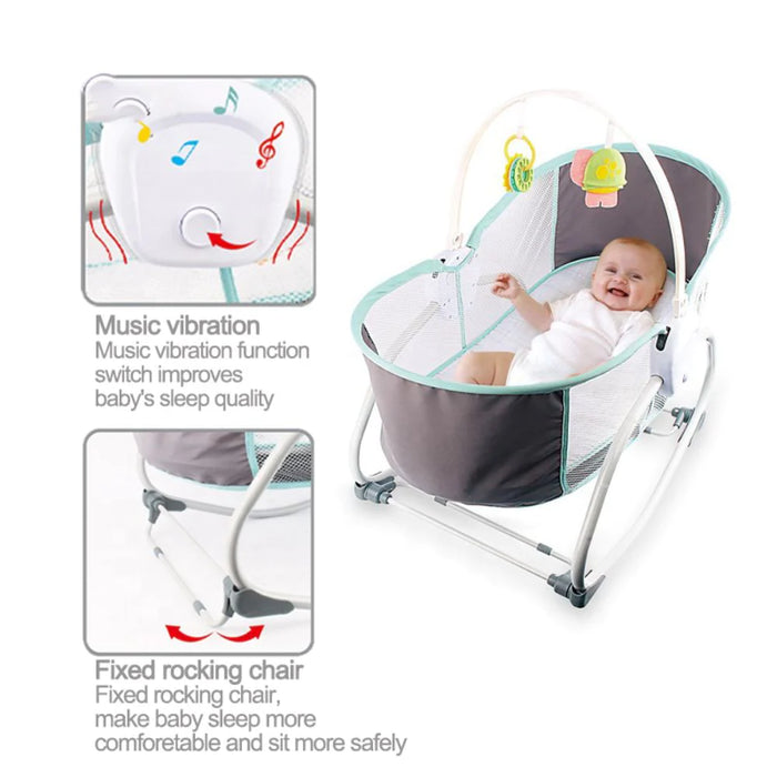 2 in 2024 1 rocking bassinet
