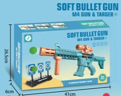 Soft Bullet Gun M4 Gun 7 Target