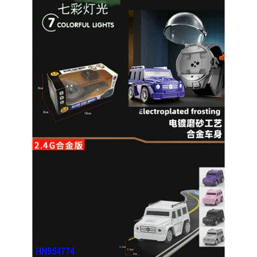 Electroplated Frosting Watch &  Mini RC Car