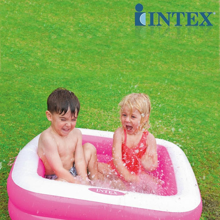 Intex 57100 Inflatable Square Pool - Assorted