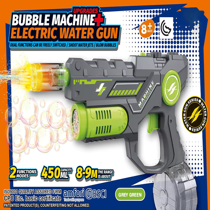 Bubble Machine Electric Water Gun
