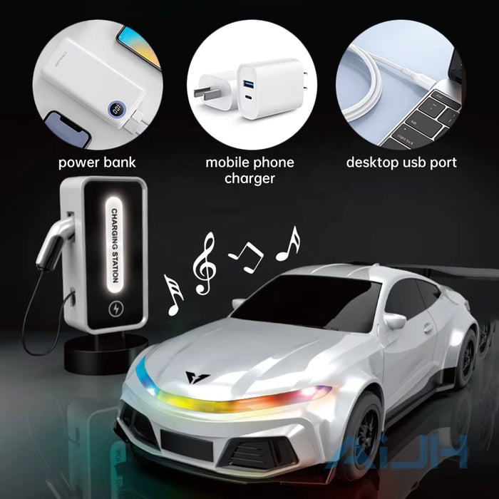 RC Racing Car with Charging Station