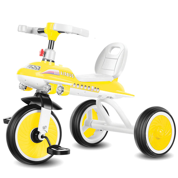 Airplane Shape Tricycle with Light & Sound