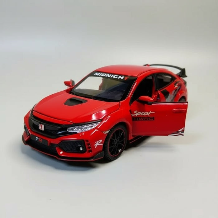 Diecast Civic Type-R Modified Car with Light & Sound