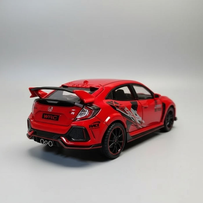 Diecast Civic Type-R Modified Car with Light & Sound