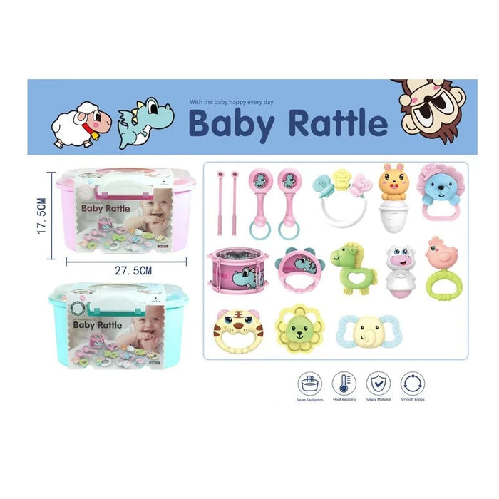 Baby Rattles 15 Pieces Set