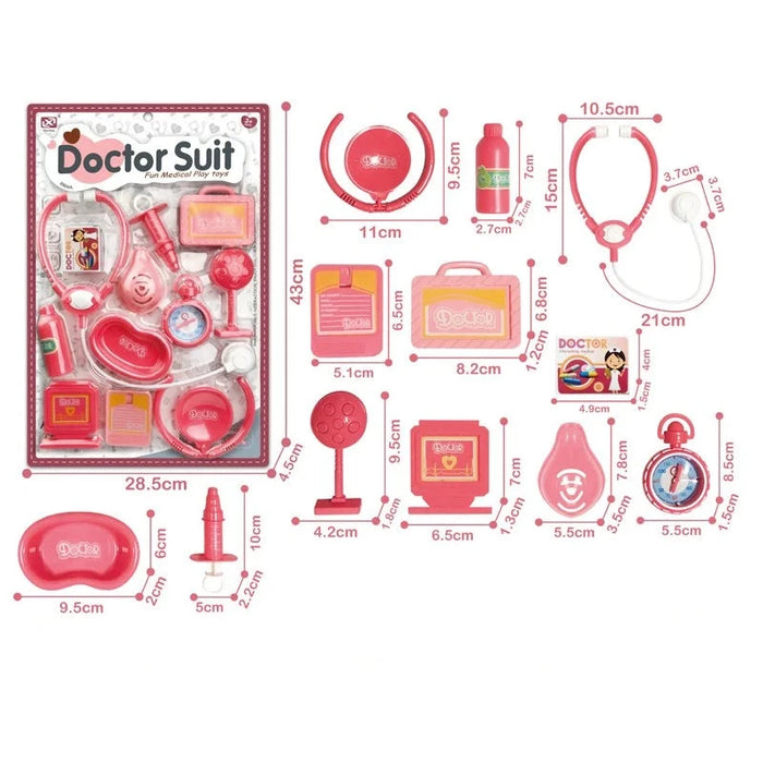 Doctor Kit for Kids 13 Pieces Set
