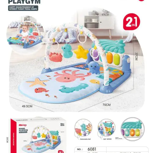 Ocean Theme Musical Piano Play Mat