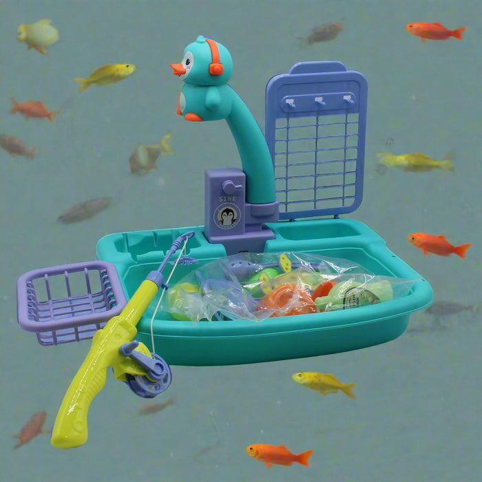 Penguin Theme Electronic Fishing Game