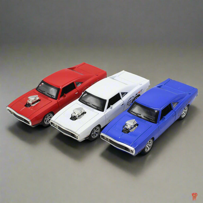 Diecast Dodge Charger Car with Light & Sound