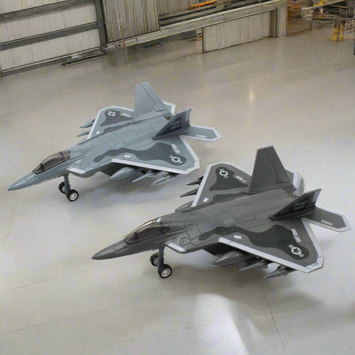 Diecast Fighter Jet with Light & Sound