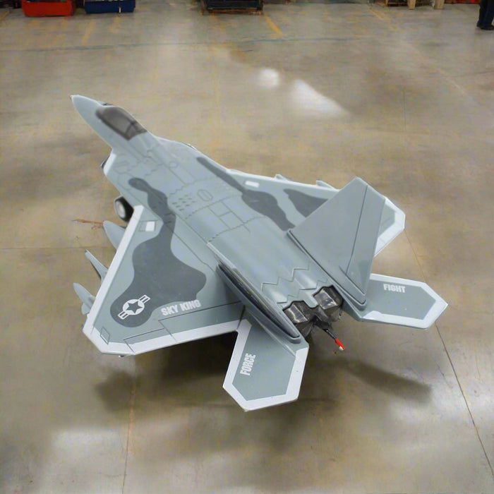 Diecast Fighter Jet with Light & Sound