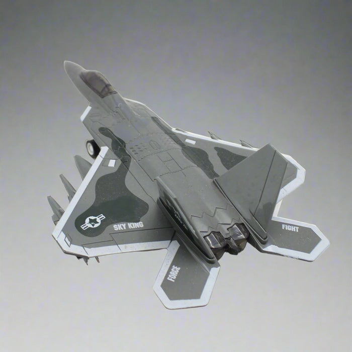 Diecast Fighter Jet with Light & Sound