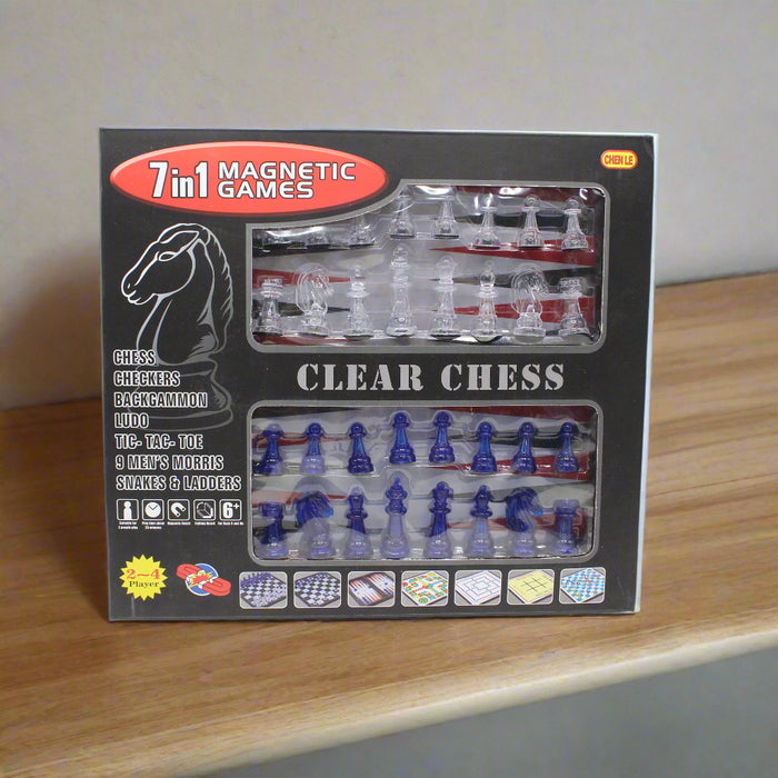 7 in 1 Magnetic Chess Game
