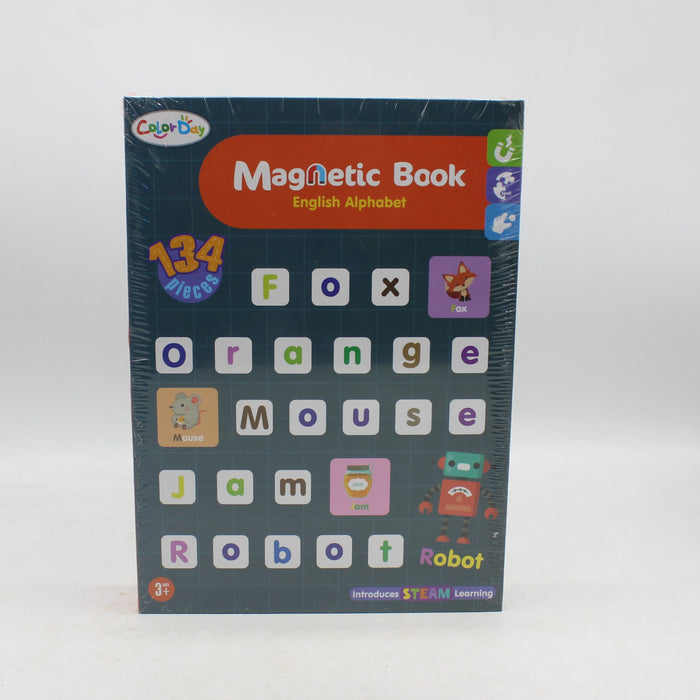 English Alphabet Magnetic Book 134 Pieces