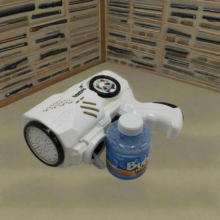 Panda Theme Electrical Bubble Gun