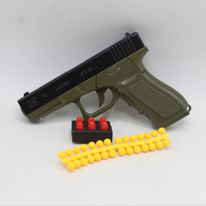 2 in 1 Fold Soft Bullet Gun Toy