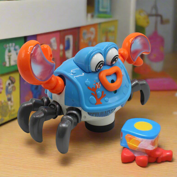 Electronic Cartoon Crab with Light & Sound