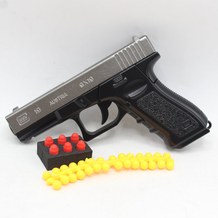 2 in 1 Fold Soft Bullet Gun Toy