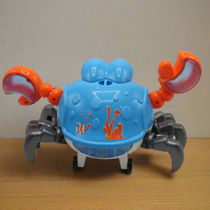Electronic Cartoon Crab with Light & Sound