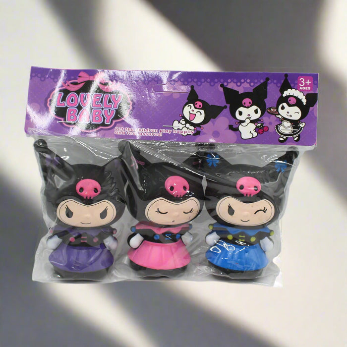Lovely Kuromi Chuchu Pack of 3