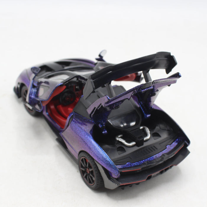 Diecast McLaren Senna GTR Car with Light & Sound